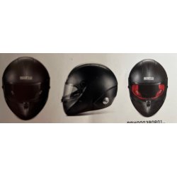 Sparco Stealth RF Carbon / Kevlar fuldface hjelm