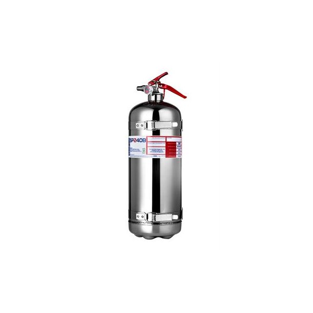 Sparco 2,4 ltr. mekanisk ildslukker alu